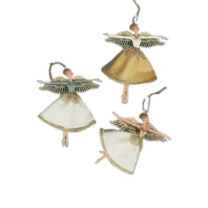 Gisela Graham Resin Fairy Hanging Decoration (Choice of 3)