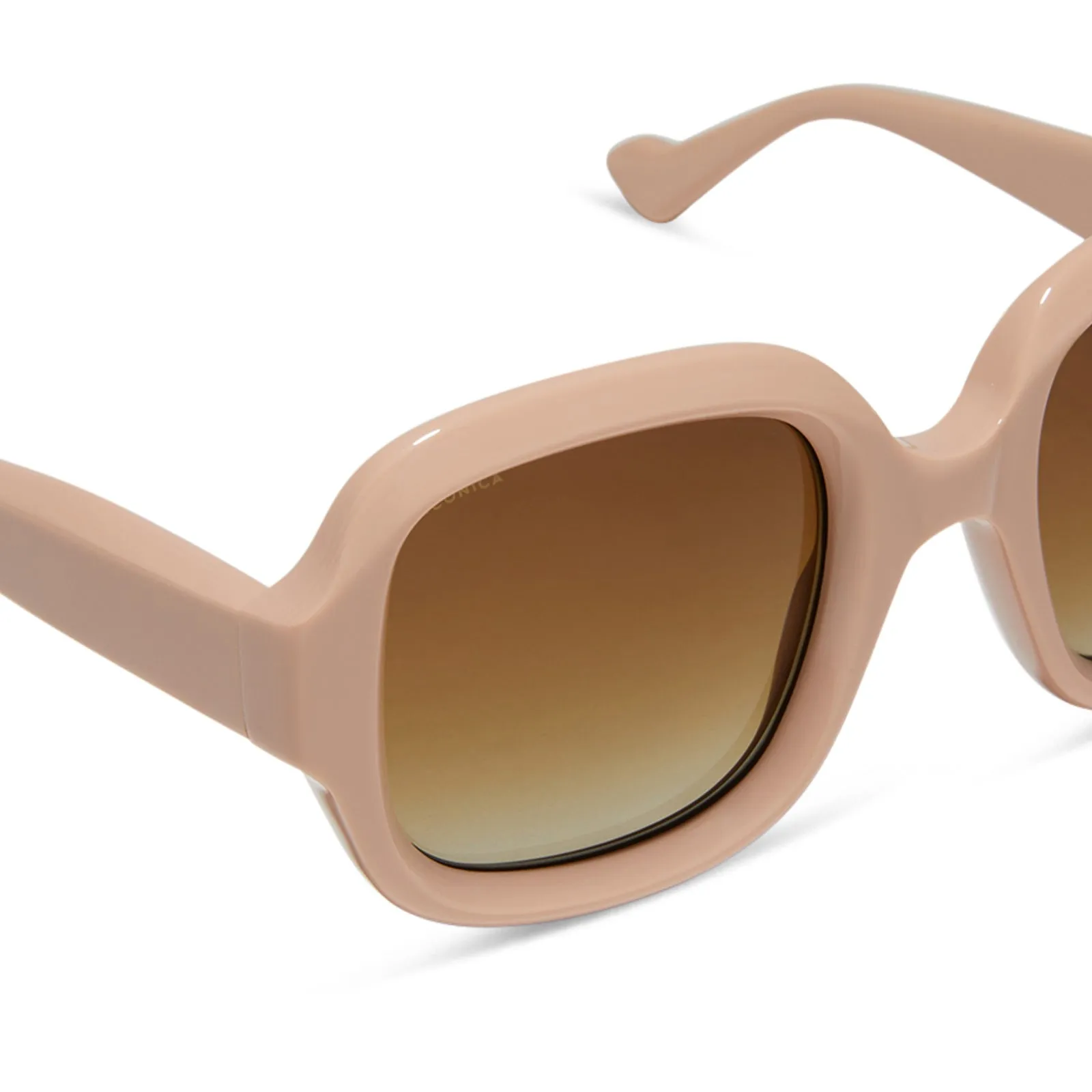 GISELE - NUDE   BROWN GRADIENT   POLARIZED SUNGLASSES