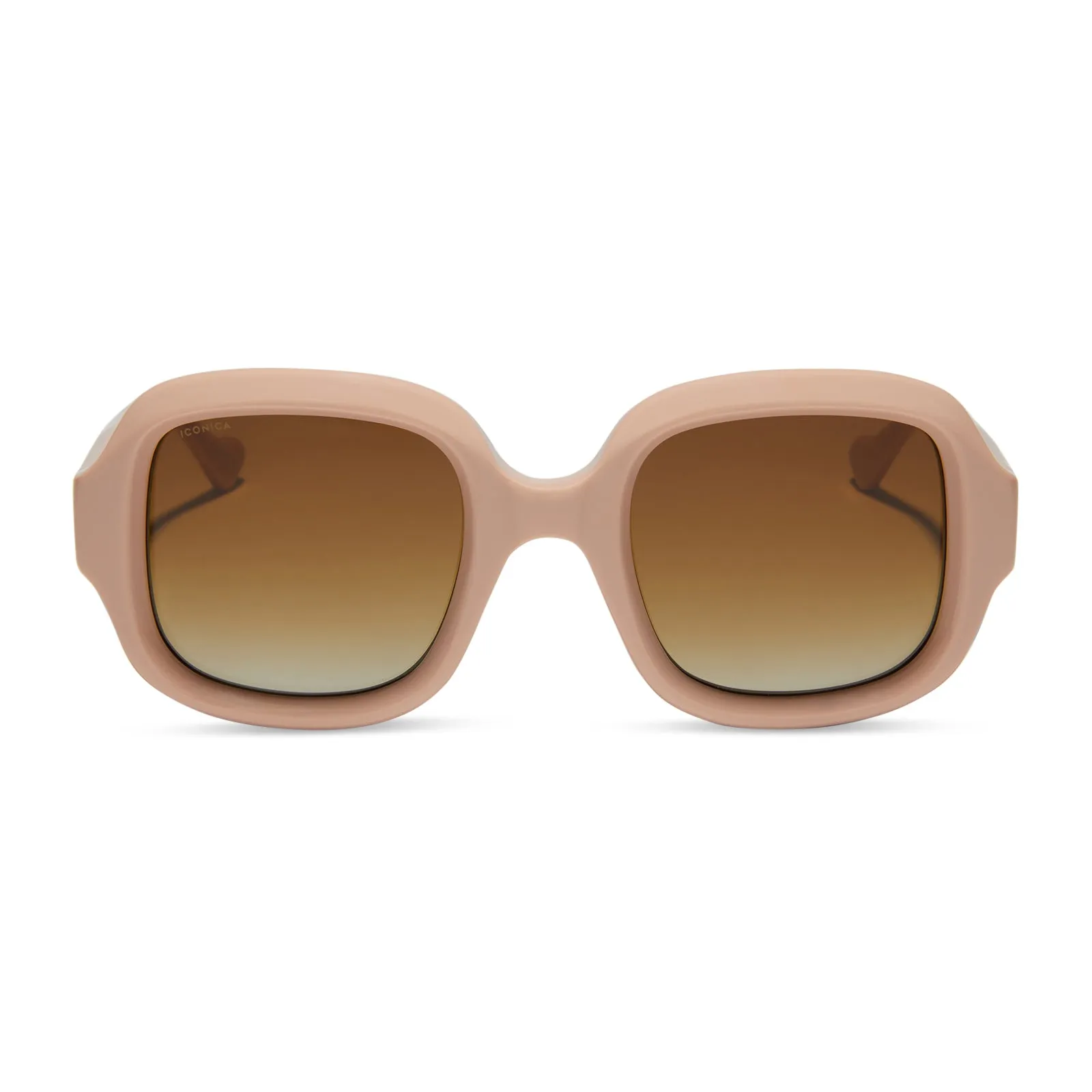 GISELE - NUDE   BROWN GRADIENT   POLARIZED SUNGLASSES