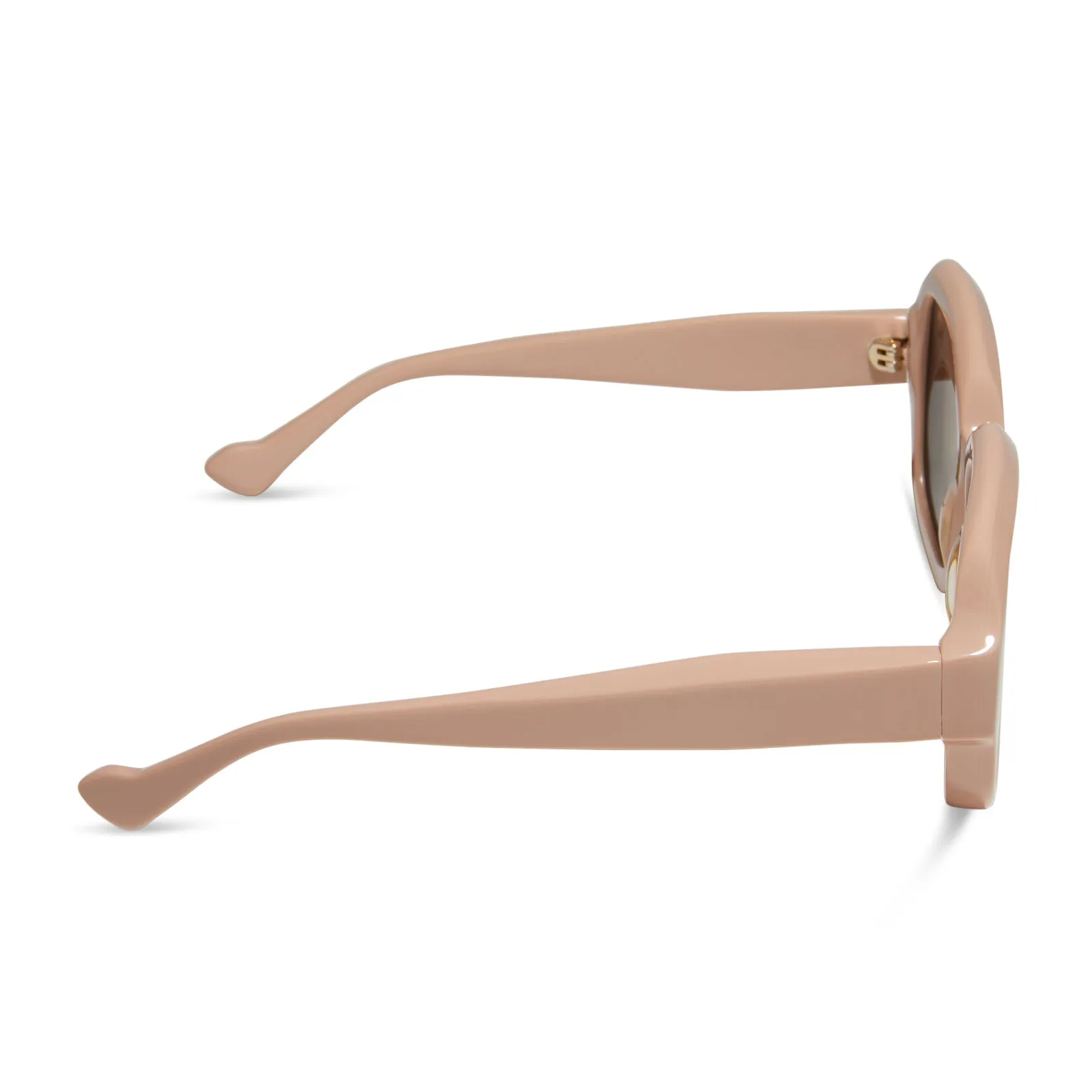 GISELE - NUDE   BROWN GRADIENT   POLARIZED SUNGLASSES