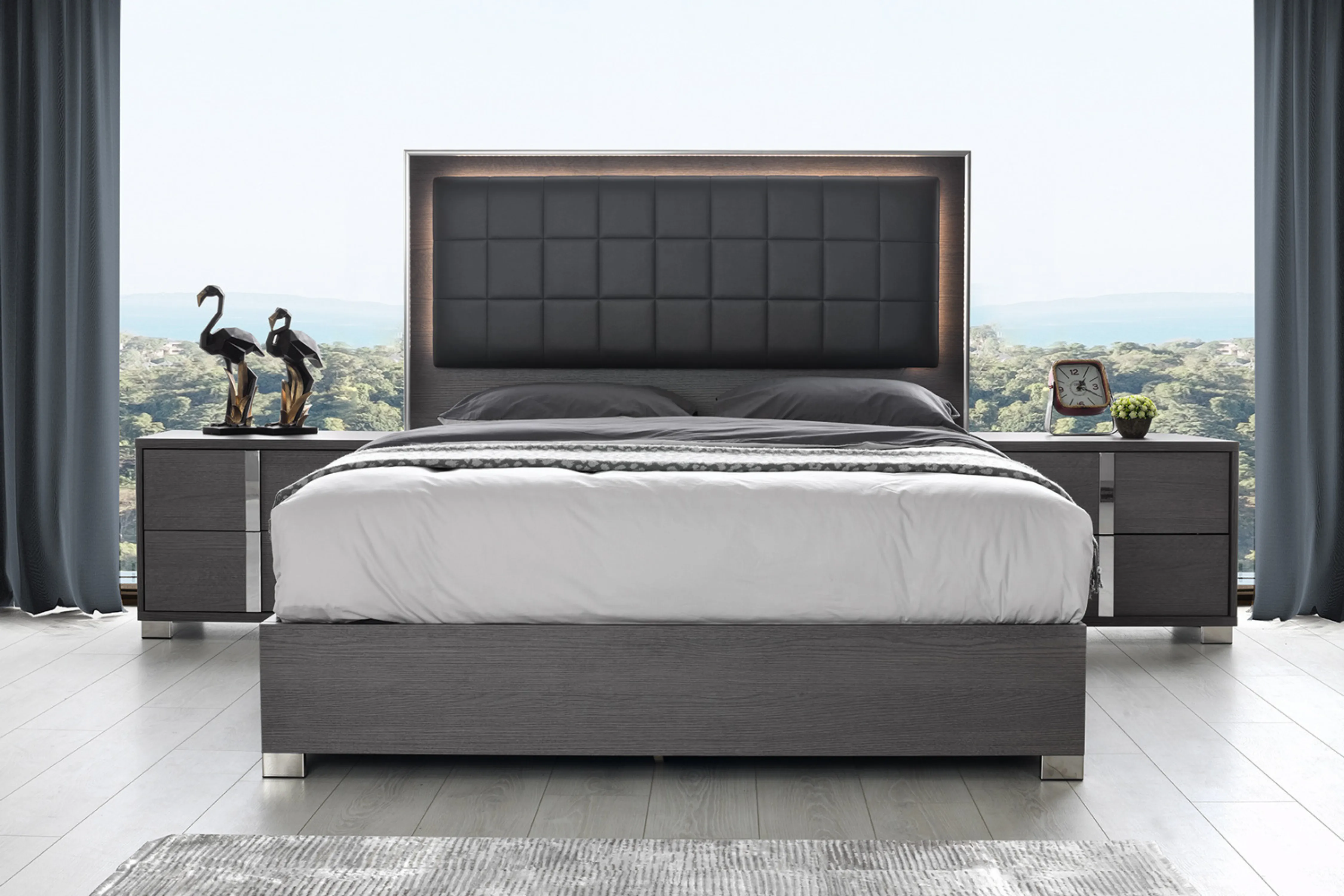 Giulia Bedroom Queen/ King Bed SKU: 101