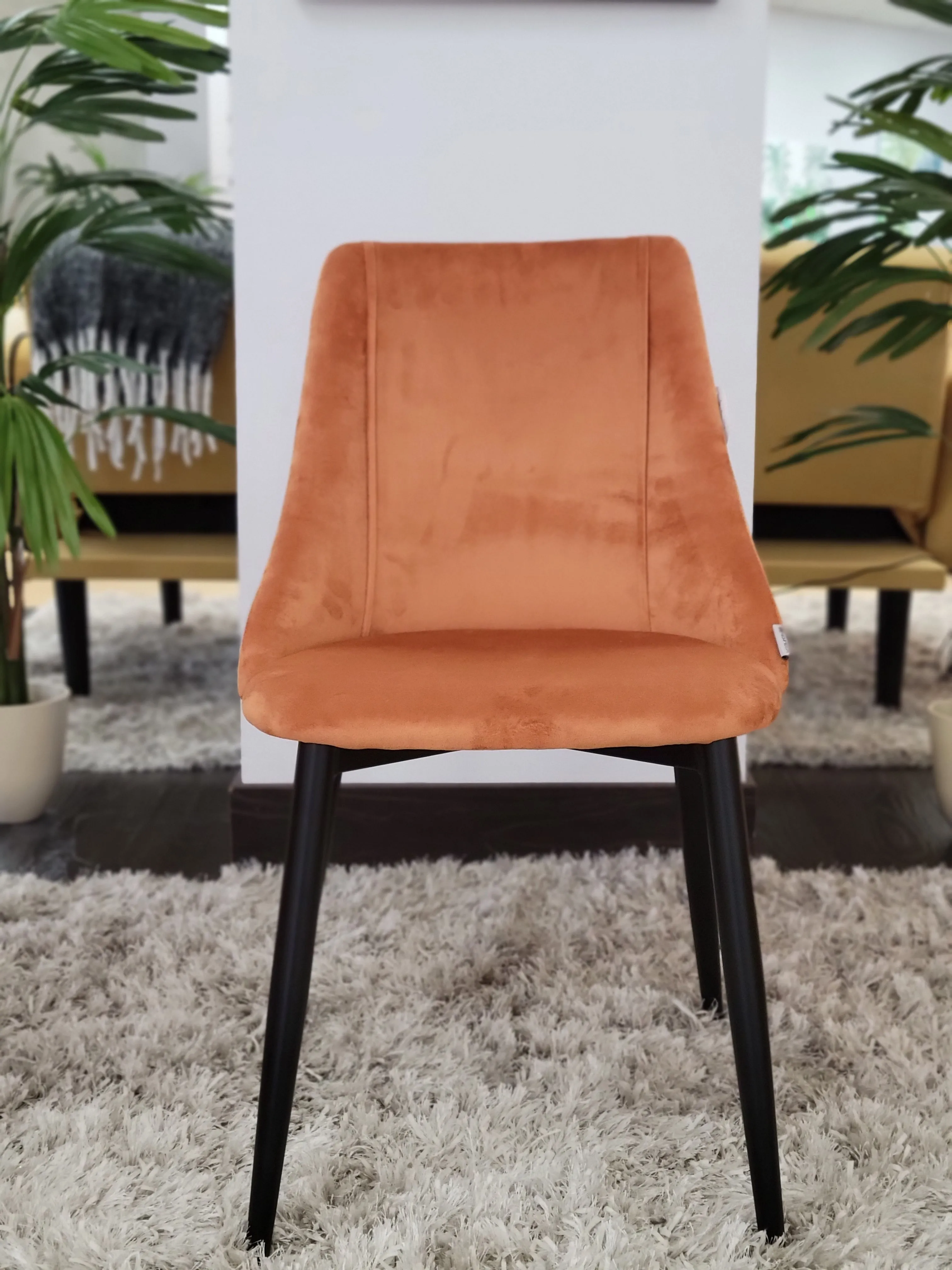 Giulia Chair - Ochre Orange