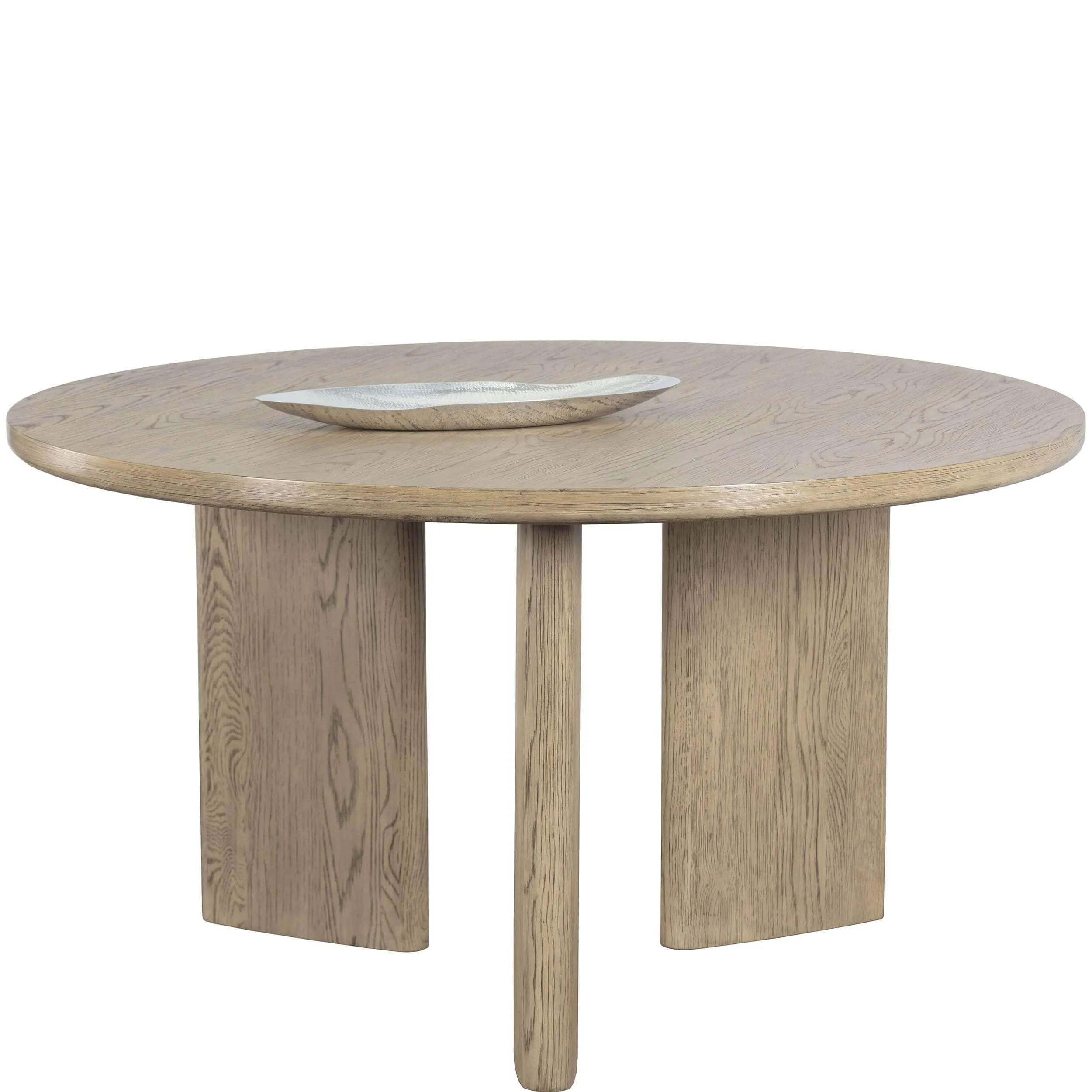 Giulietta Dining Table 55" Round, Weathered Oak