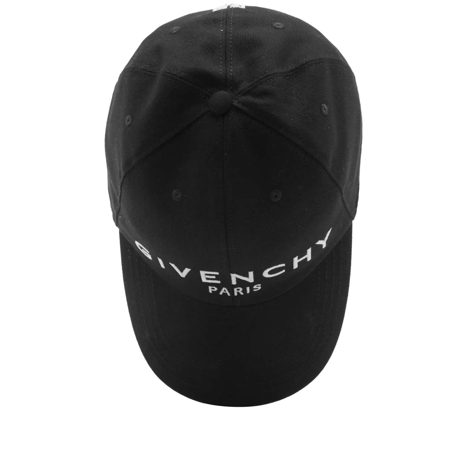 Givenchy College Logo Baseball Cap, Black