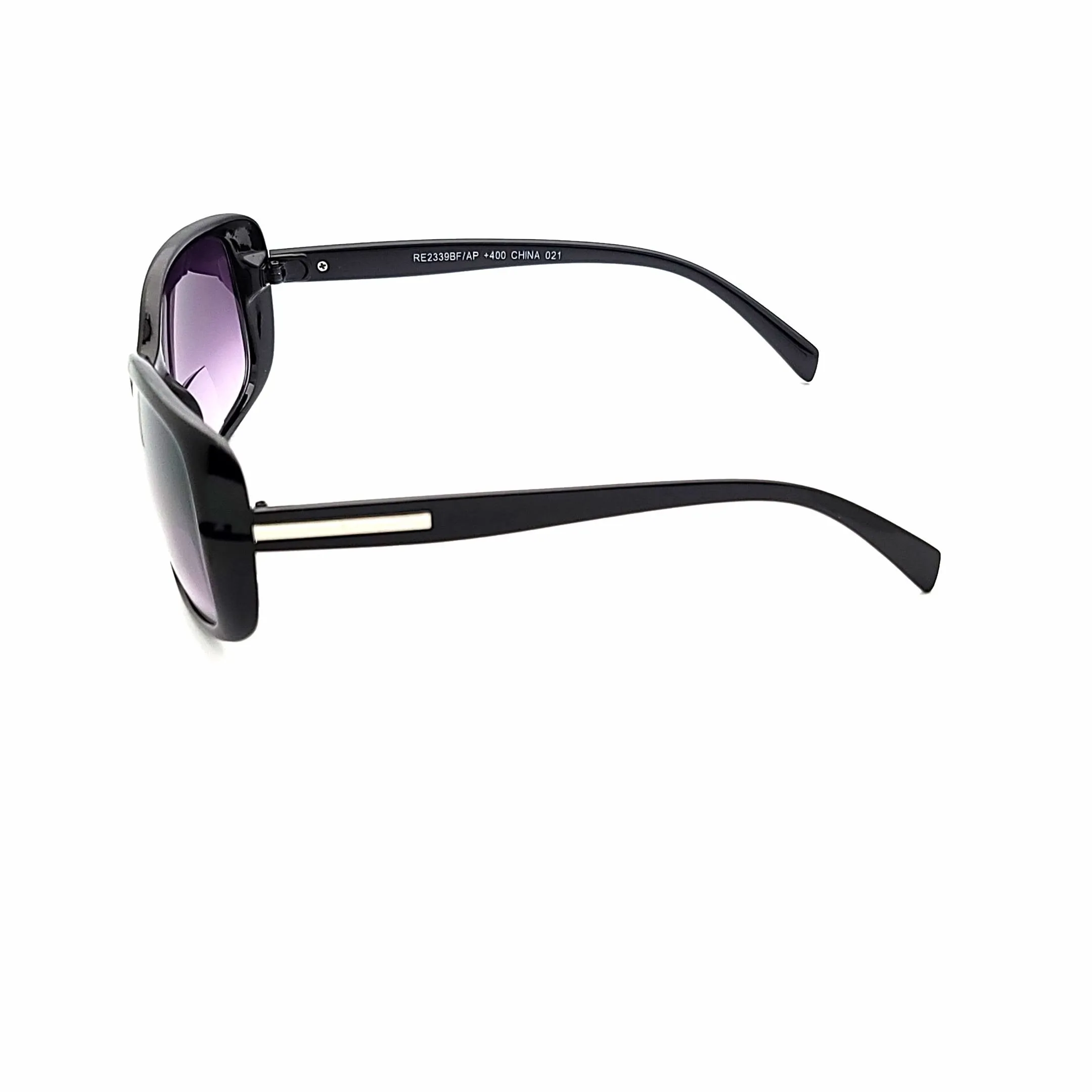 Glam Ladies Large Lens Leopard Print Bifocal Reading Sunglasses