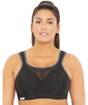 Glamorise High Support WonderWire Sports Bra - Black