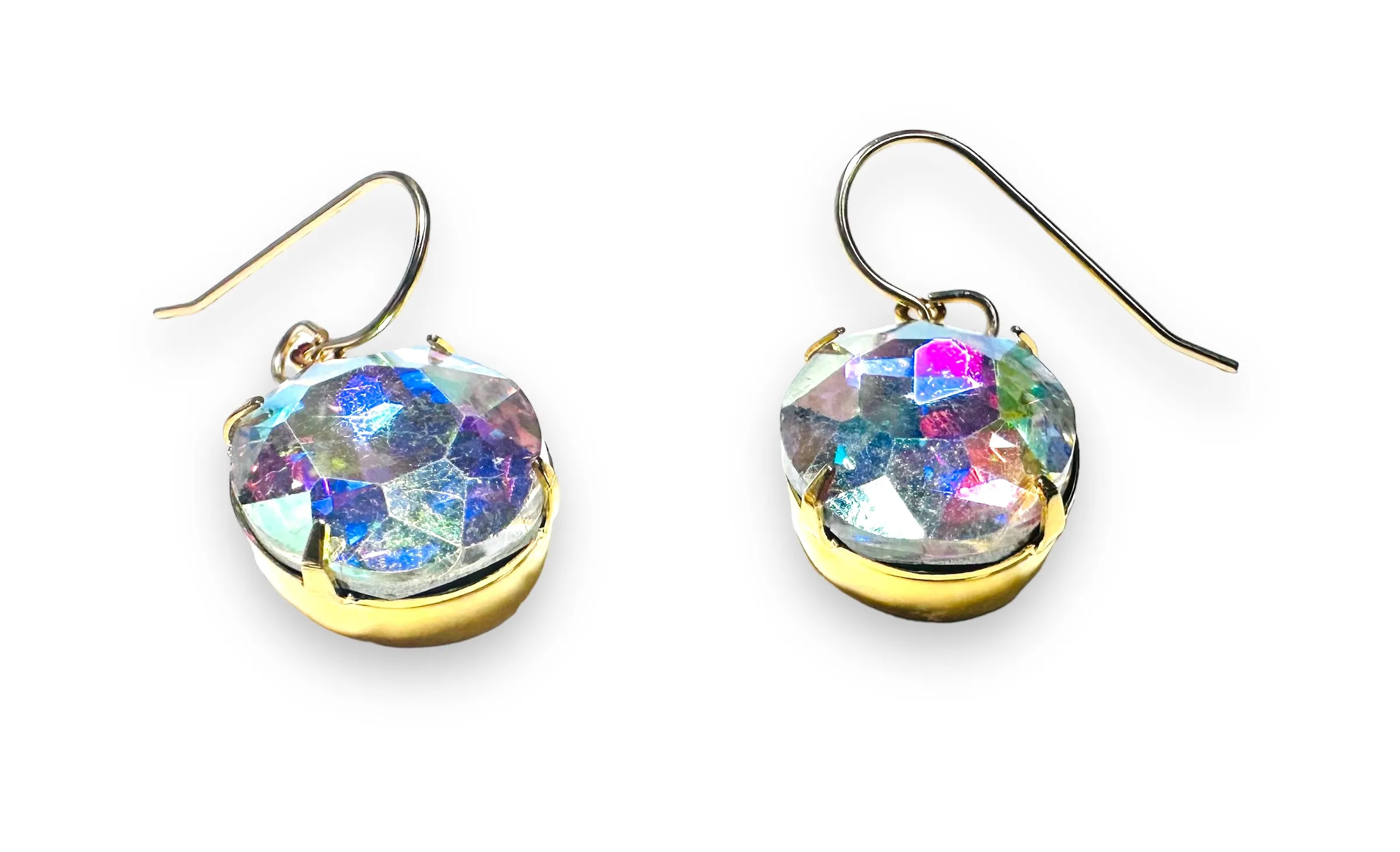 Glass Drop Earrings/Color Changing Earrings