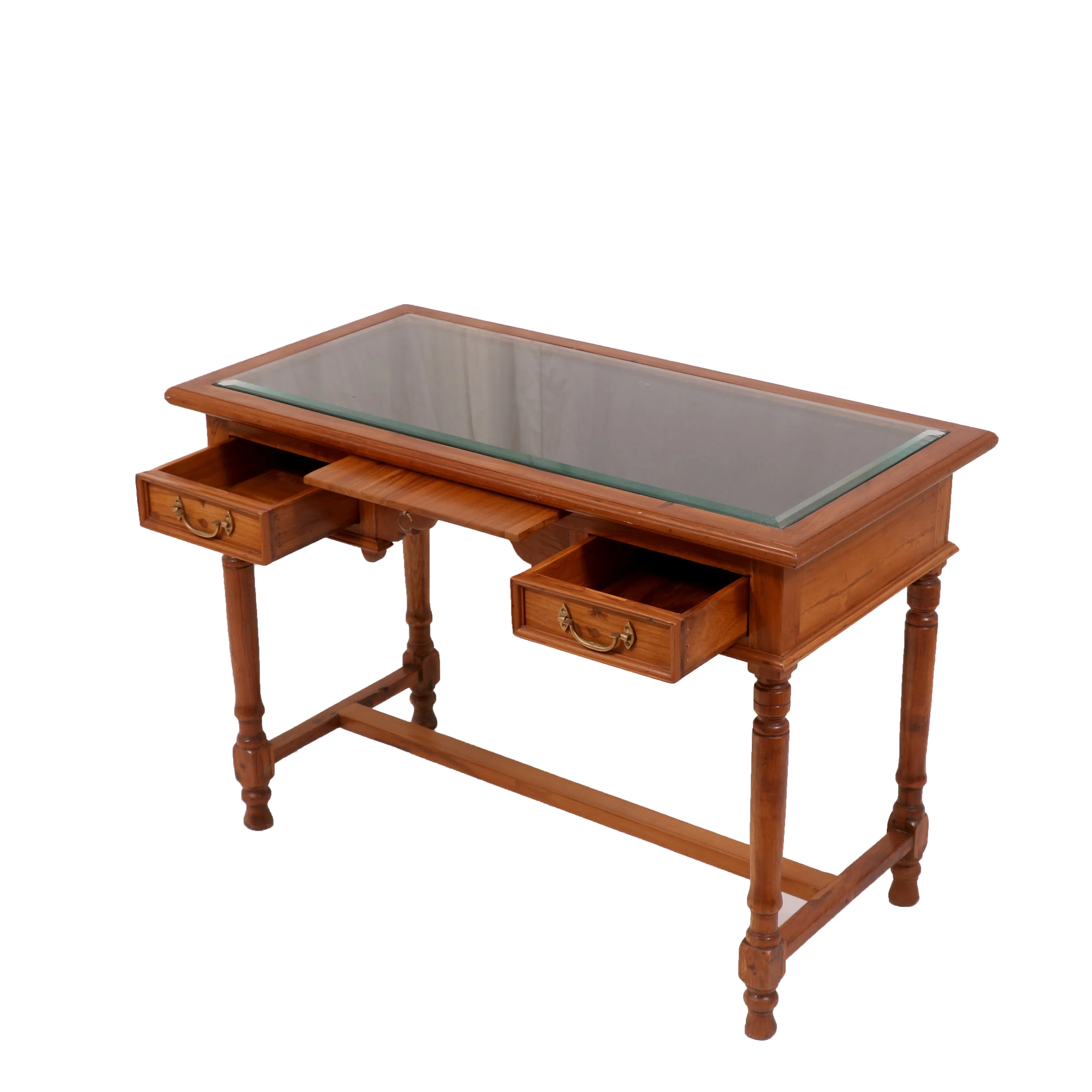 Glass Top Traditional Table