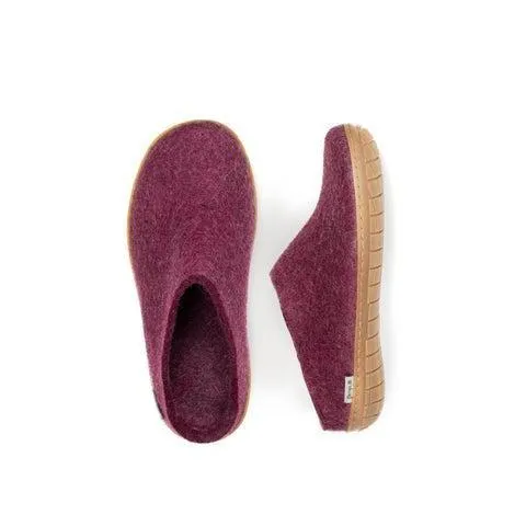 GLERUPS SLIP ON HONEY RUBBER SOLE