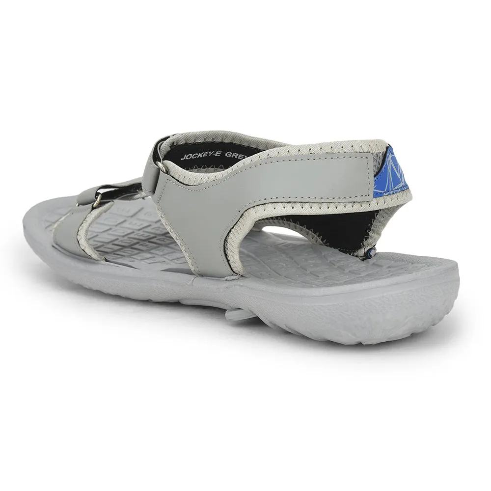 Gliders (Grey) Casual Sandals For Men JOCKEY-E By Liberty