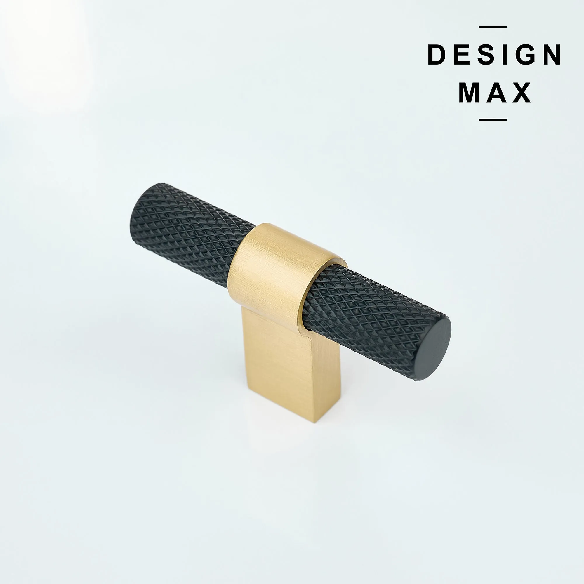 Glint Solid Brass Cabinet T Knob