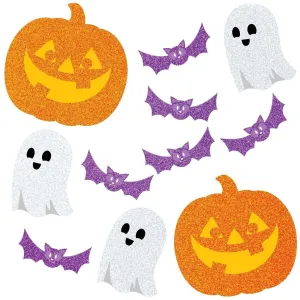 Glitter Halloween Cutouts