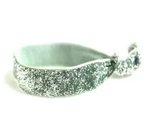 Glitter Silver Hair Tie (SKU 5052)