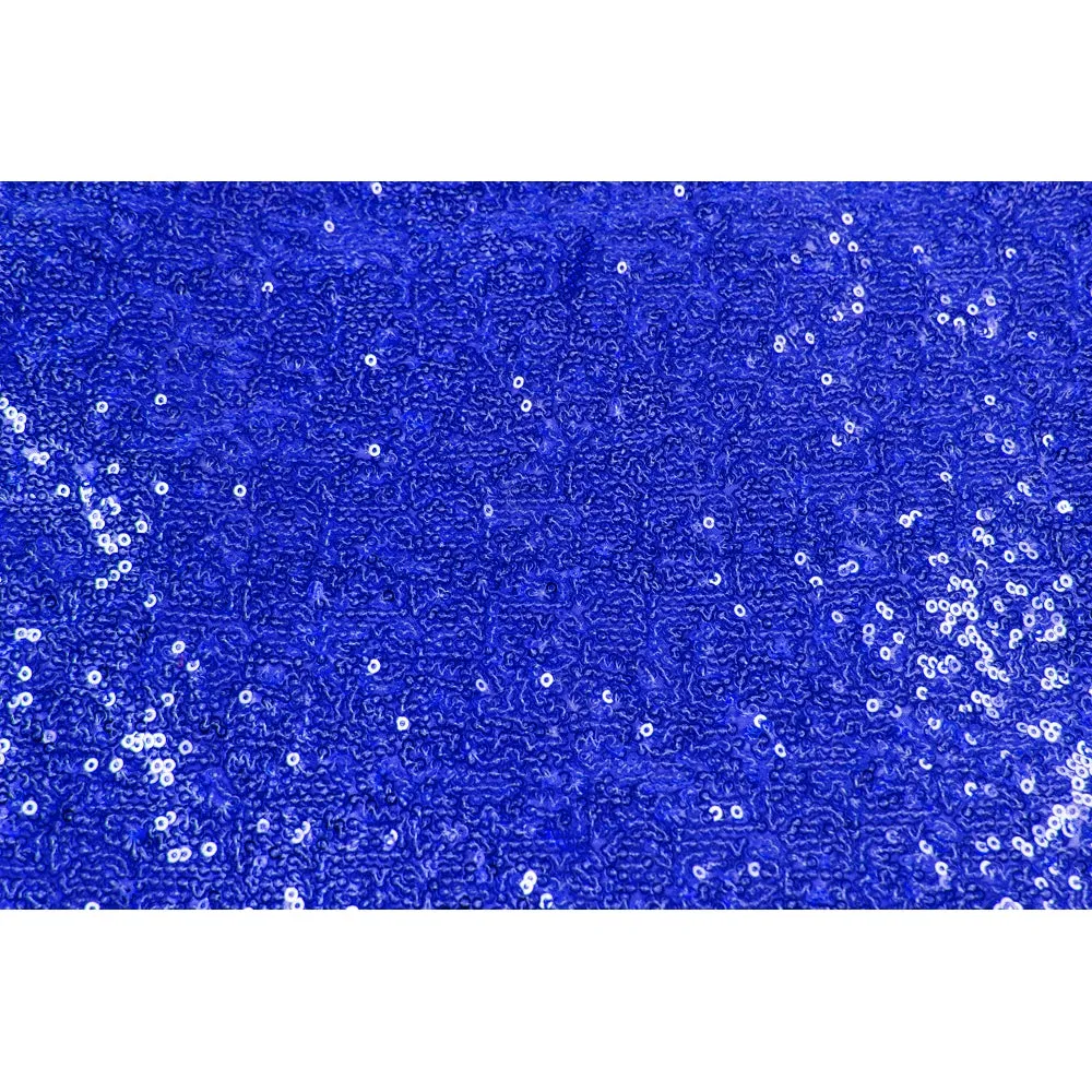 Glitz Sequin 8ft H x 52" W Drape/Backdrop panel - Royal Blue