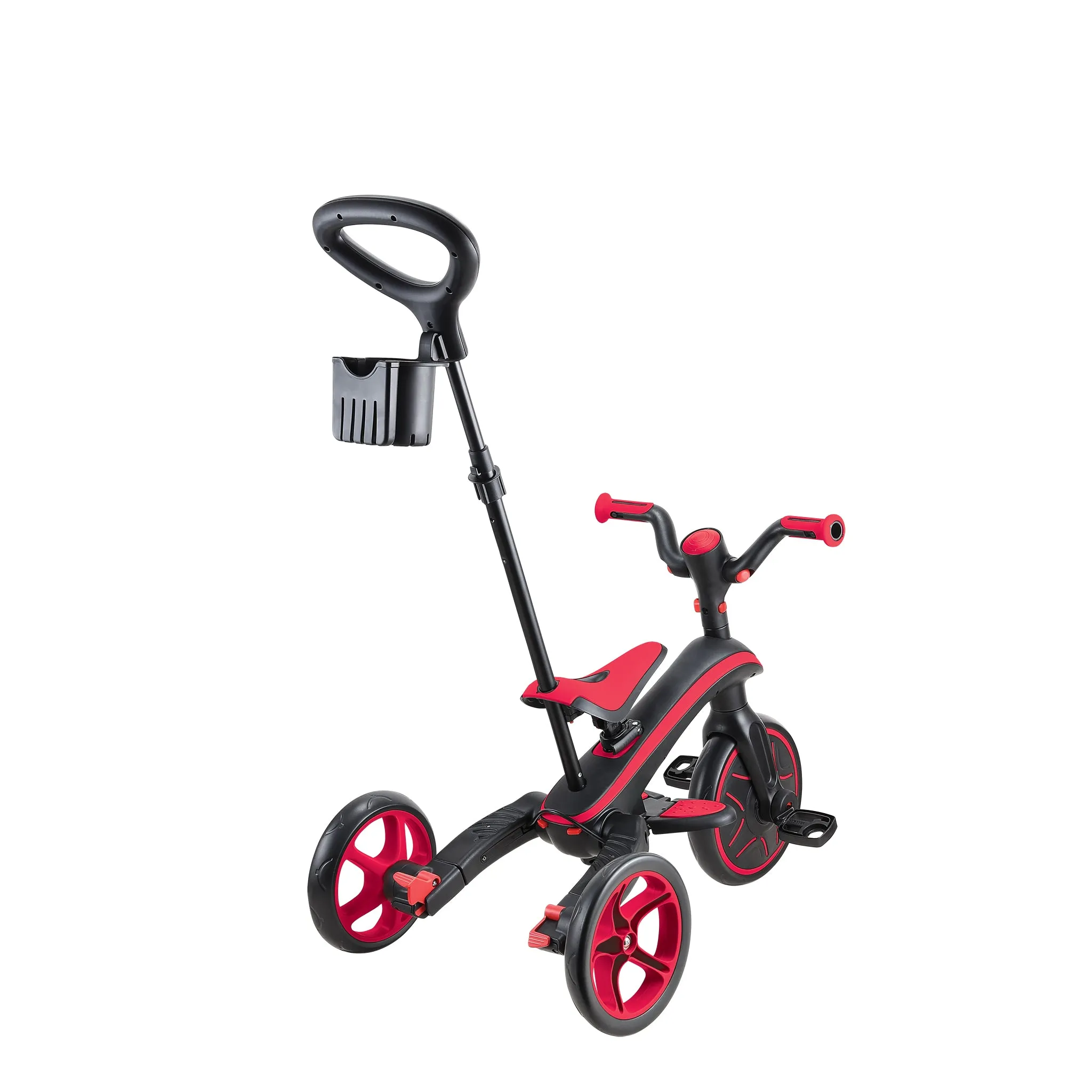 Globber Explorer Trike Foldable 4 in 1 - Red (10m - 5y)