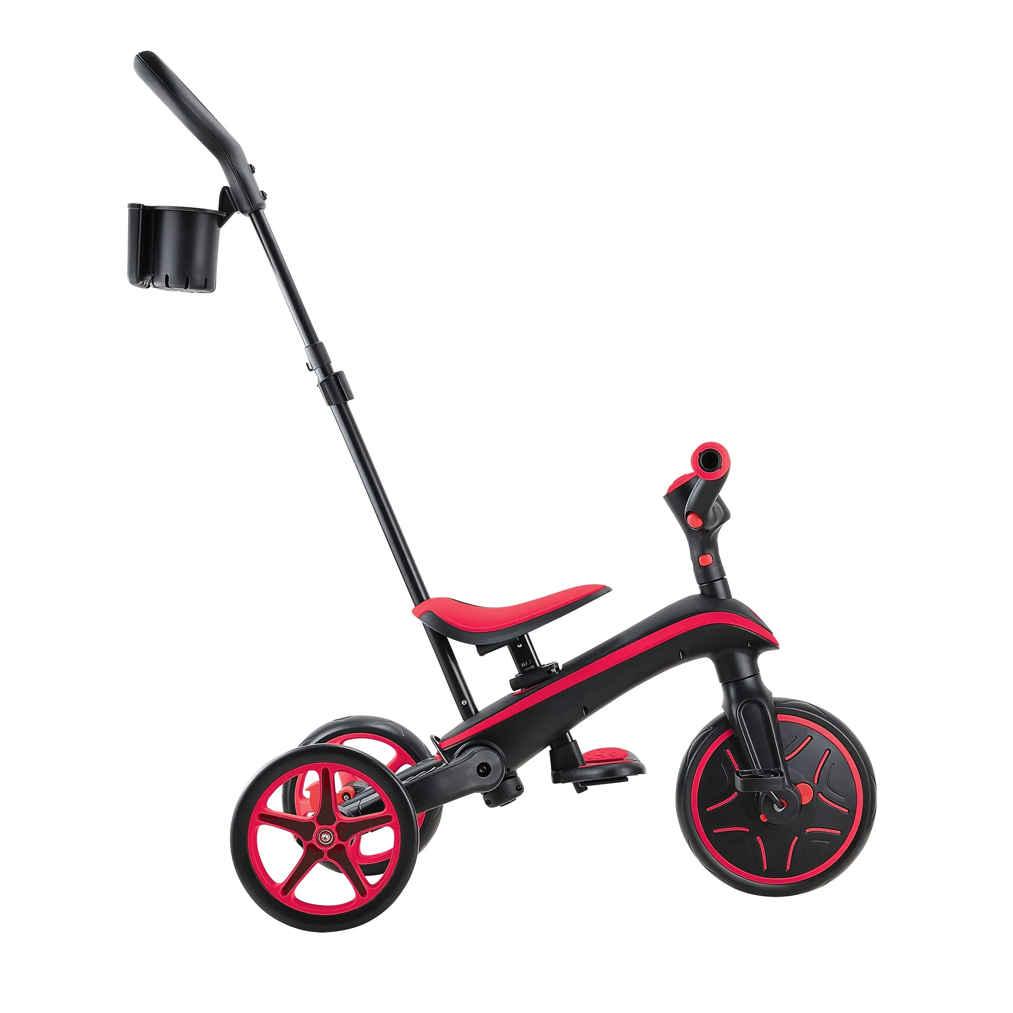 Globber Explorer Trike Foldable 4 in 1 - Red (10m - 5y)