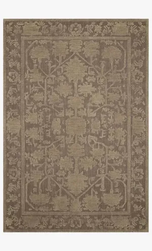 Gloria GLO-01 Bark/Khaki Rug