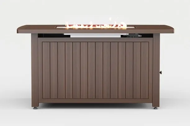 Glow Gas Fire Table