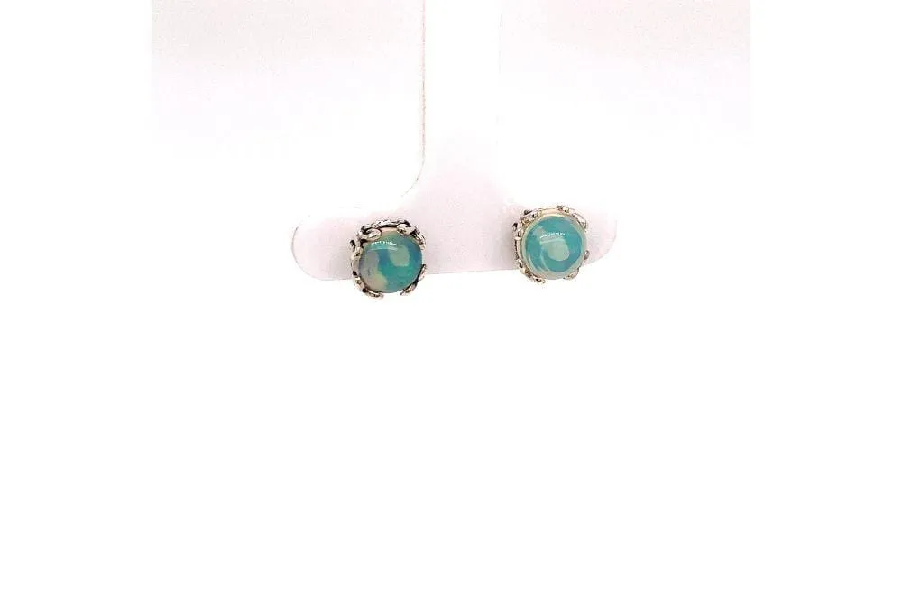 Glow Studs- Opal