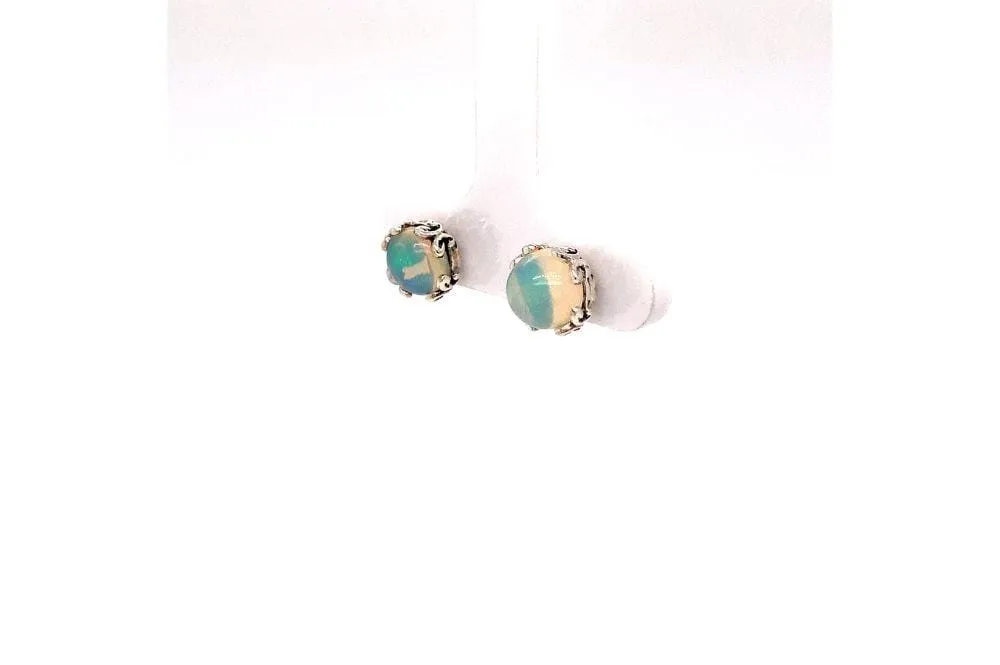 Glow Studs- Opal