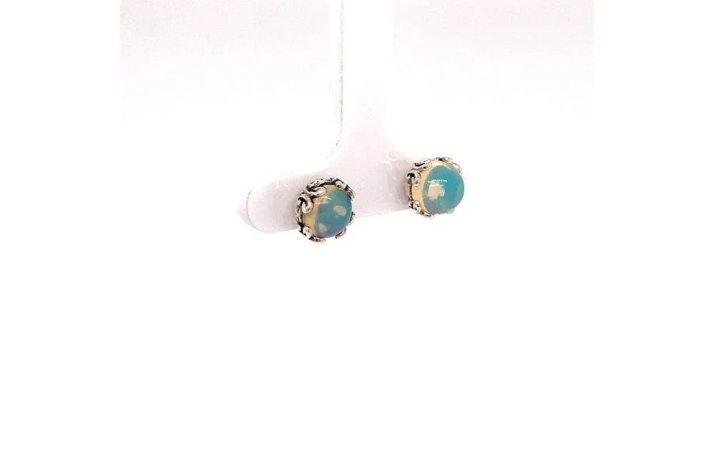 Glow Studs- Opal