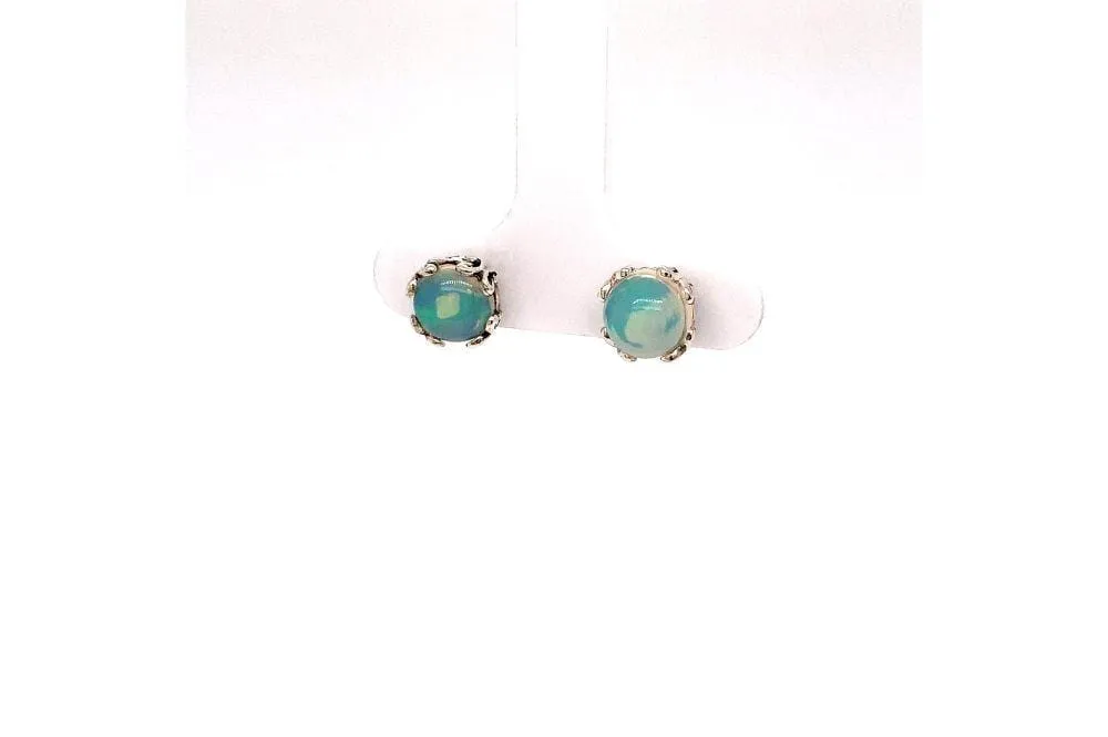 Glow Studs- Opal