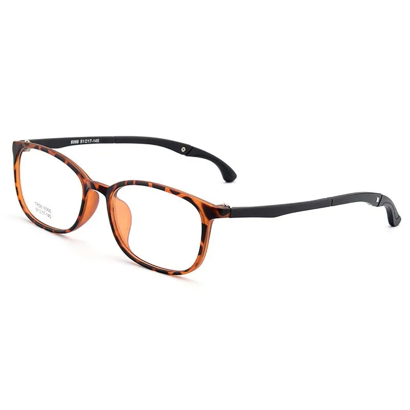 Gmei Men's Eyeglasses Ultra-Light Tr90 With Hangers Plastic M6066