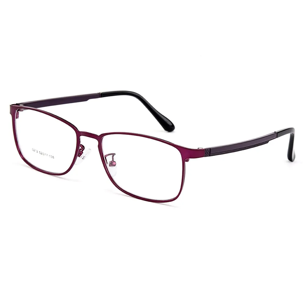 Gmei Unisex Full Rim Rectangle Titanium Alloy Eyeglasses Y0212