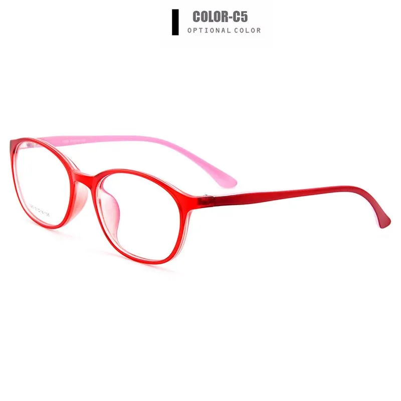 Gmei Women's Eyeglasses Oval Ultralight Tr90 Frame Y1020