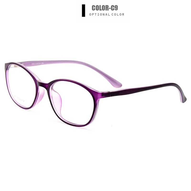 Gmei Women's Eyeglasses Oval Ultralight Tr90 Frame Y1020