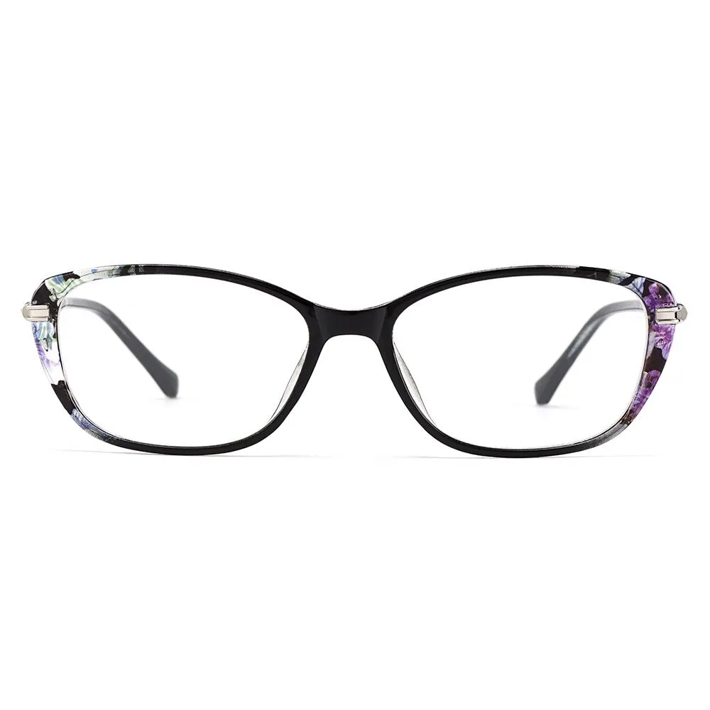 Gmei Women's Eyeglasses Ultra-Light Plastic Tr90 M1688