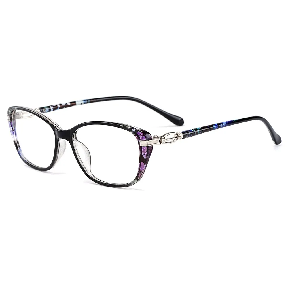 Gmei Women's Eyeglasses Ultra-Light Plastic Tr90 M1688