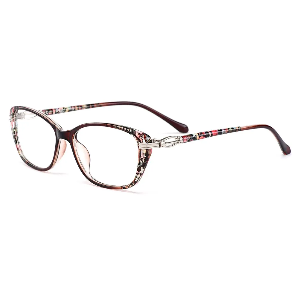 Gmei Women's Eyeglasses Ultra-Light Plastic Tr90 M1688