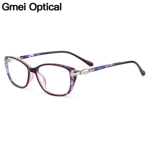 Gmei Women's Eyeglasses Ultra-Light Plastic Tr90 M1688