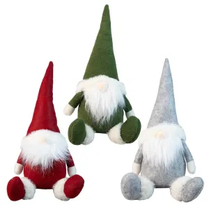 Gnome 20 po rouge, vert ou gris