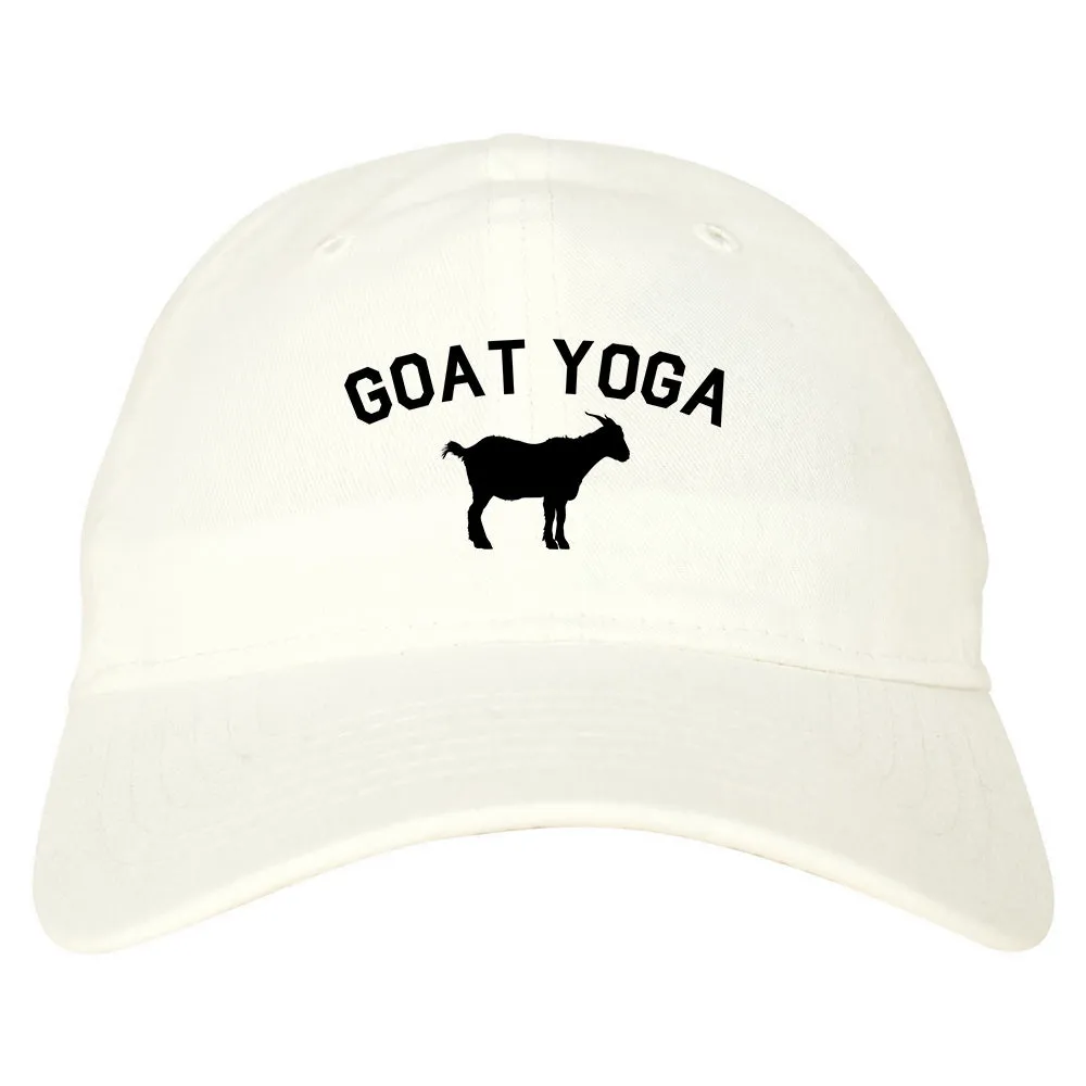 Goat Yoga Namaste Mens Dad Hat Baseball Cap