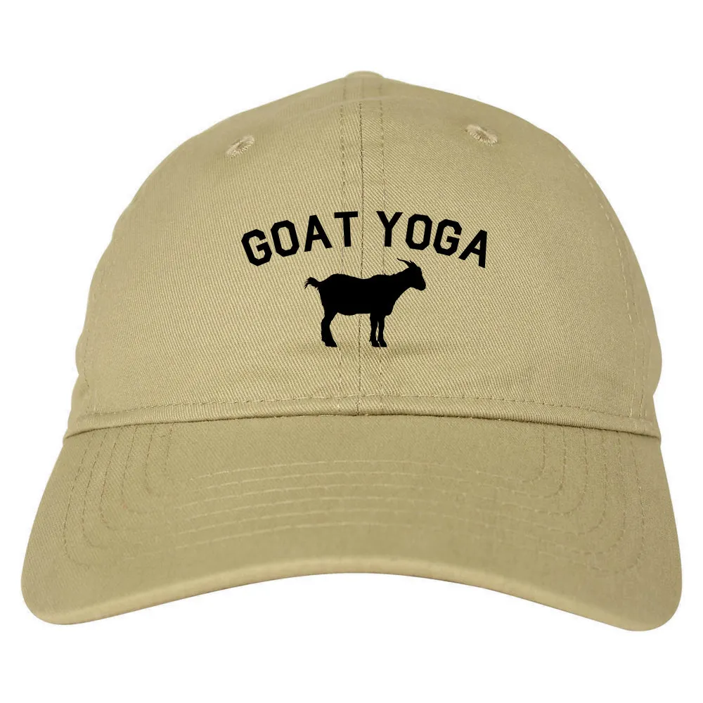 Goat Yoga Namaste Mens Dad Hat Baseball Cap