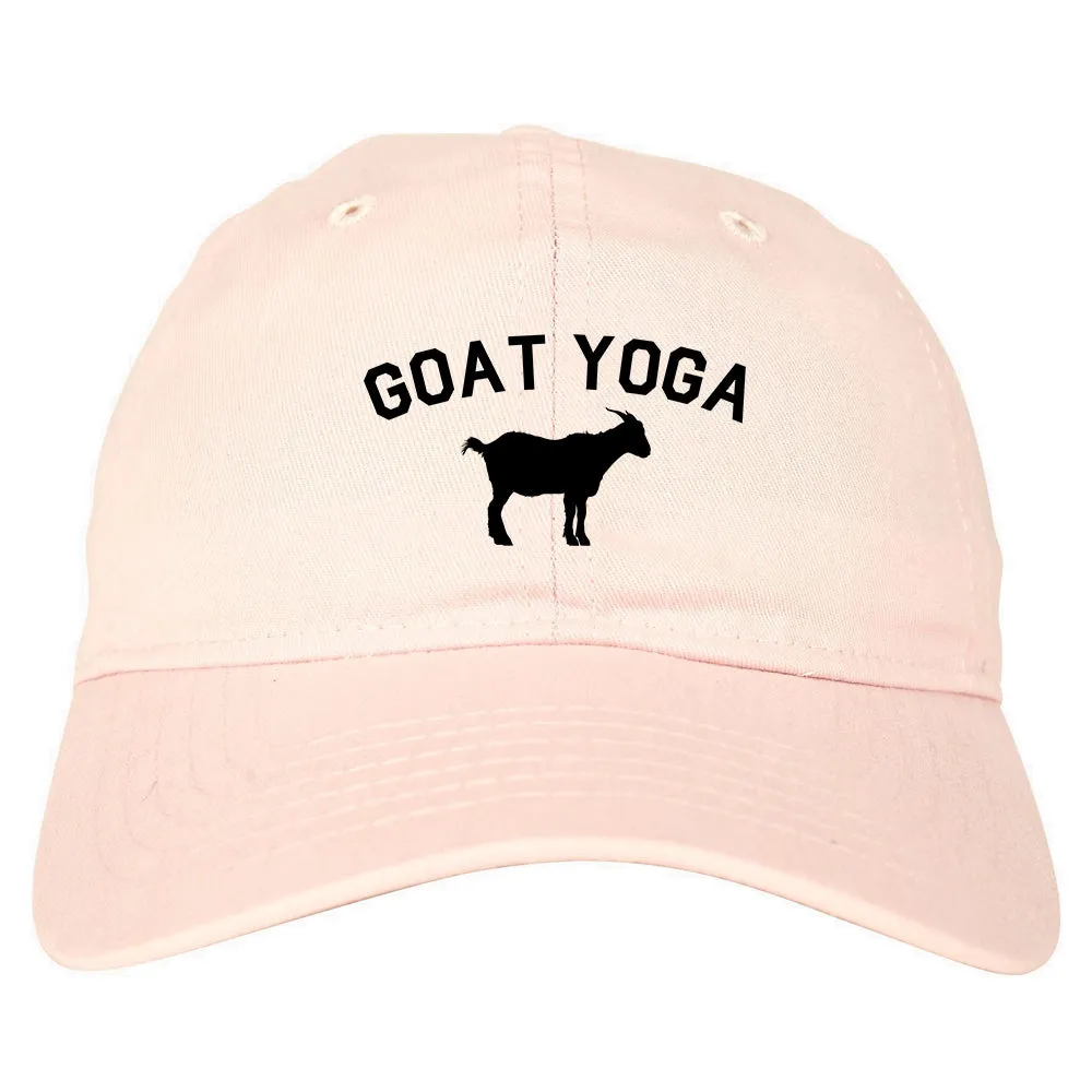 Goat Yoga Namaste Mens Dad Hat Baseball Cap