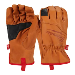 Goatskin Leather Gloves - S