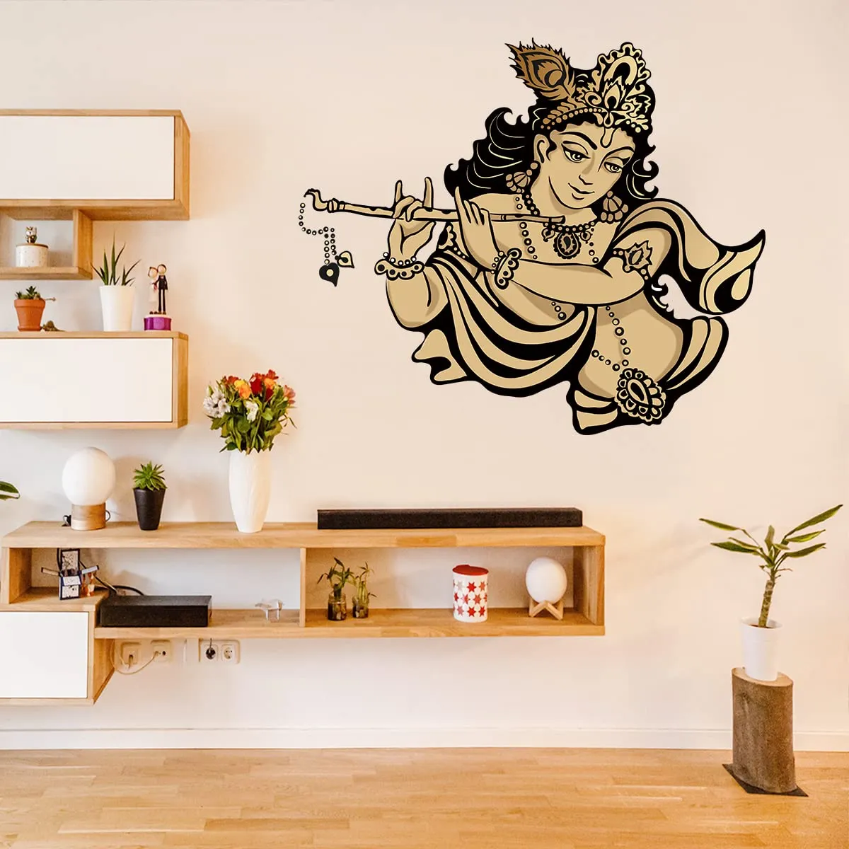 god & god's New Modern Art & Trendy Wall Stickers for Home Decoration, Living Room, Bedroom-1421