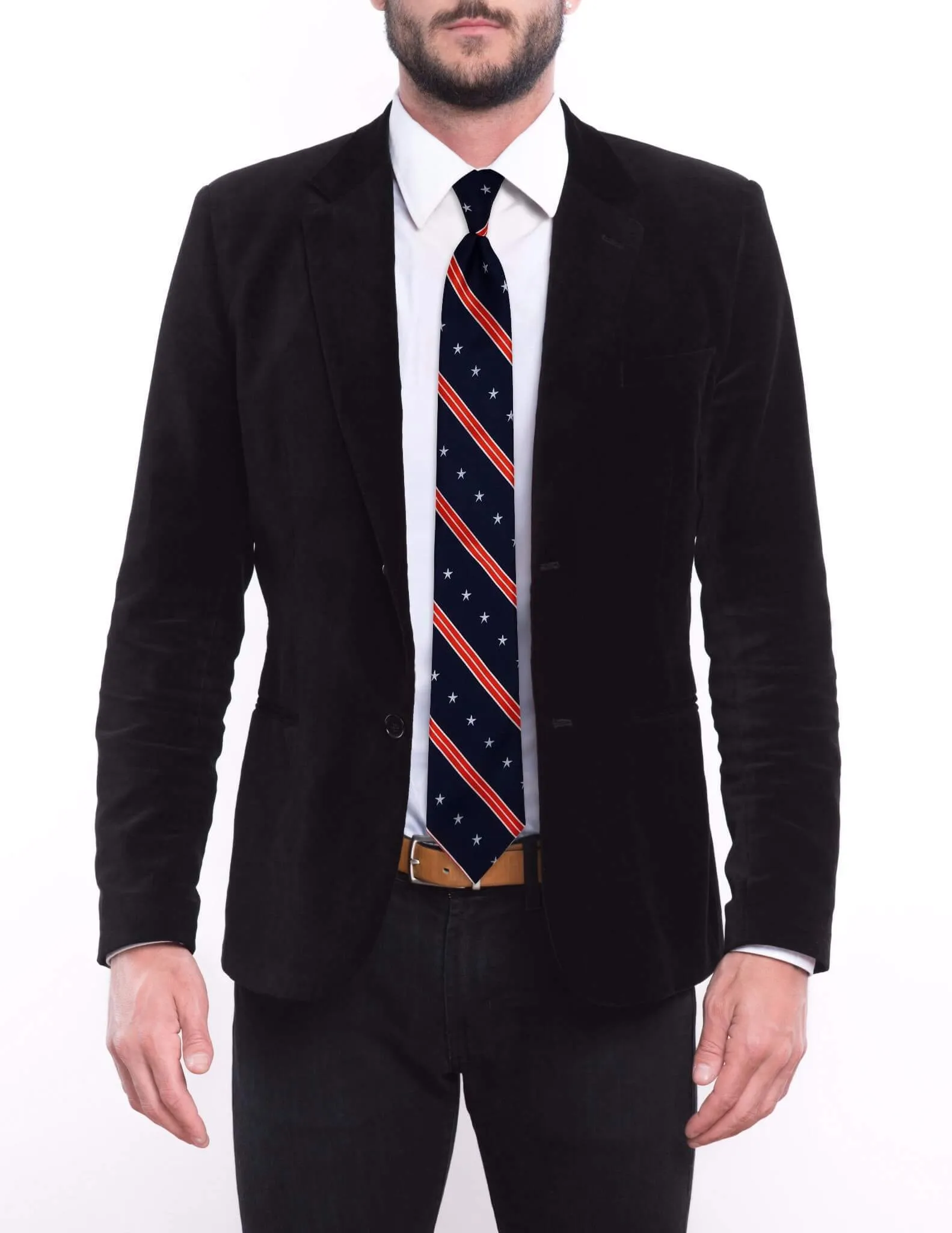 God Bless America Traditional Tie