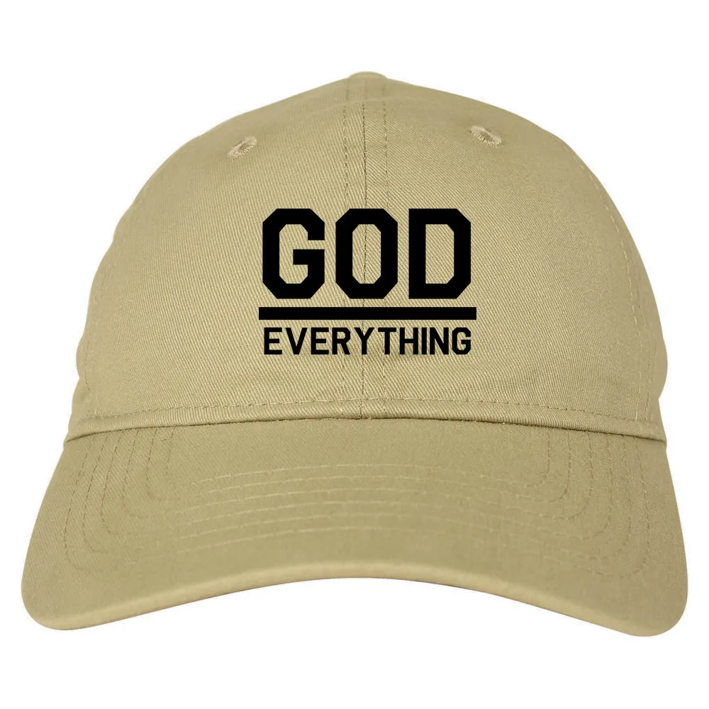 God Over Everything Mens Dad Hat Baseball Cap