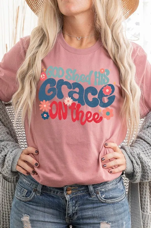 God Shed His Grace On Thee Graphic T Shirts