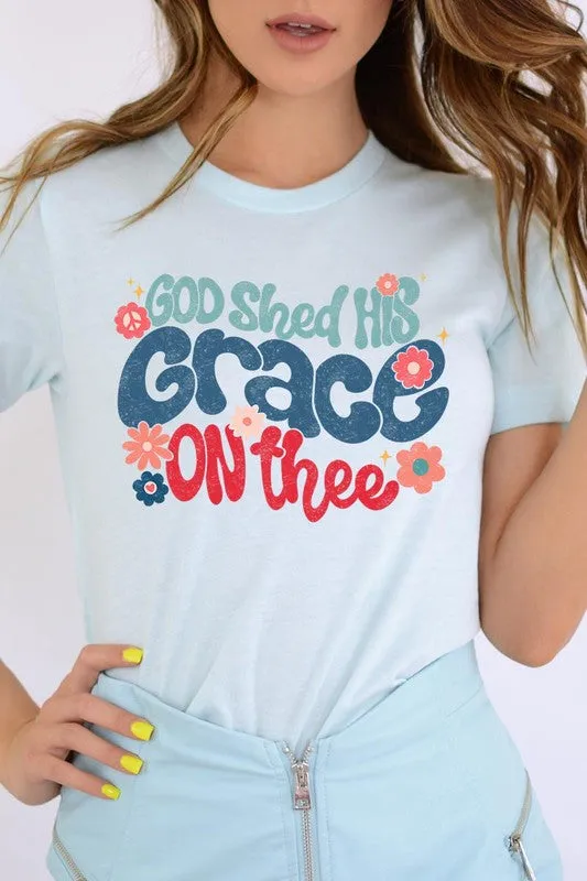 God Shed His Grace On Thee Graphic T Shirts