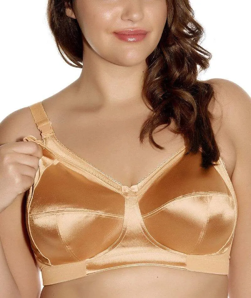 Goddess Keira Wire-Free Nursing Bra - Nude