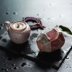 Gohobi Handmade Purple Glazed Teapot