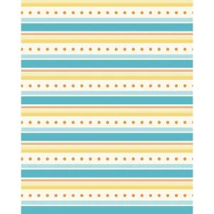 Gold & Teal Wallpaper Printed Backdrop