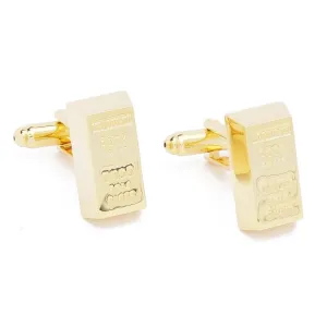 Gold Bar Cufflinks