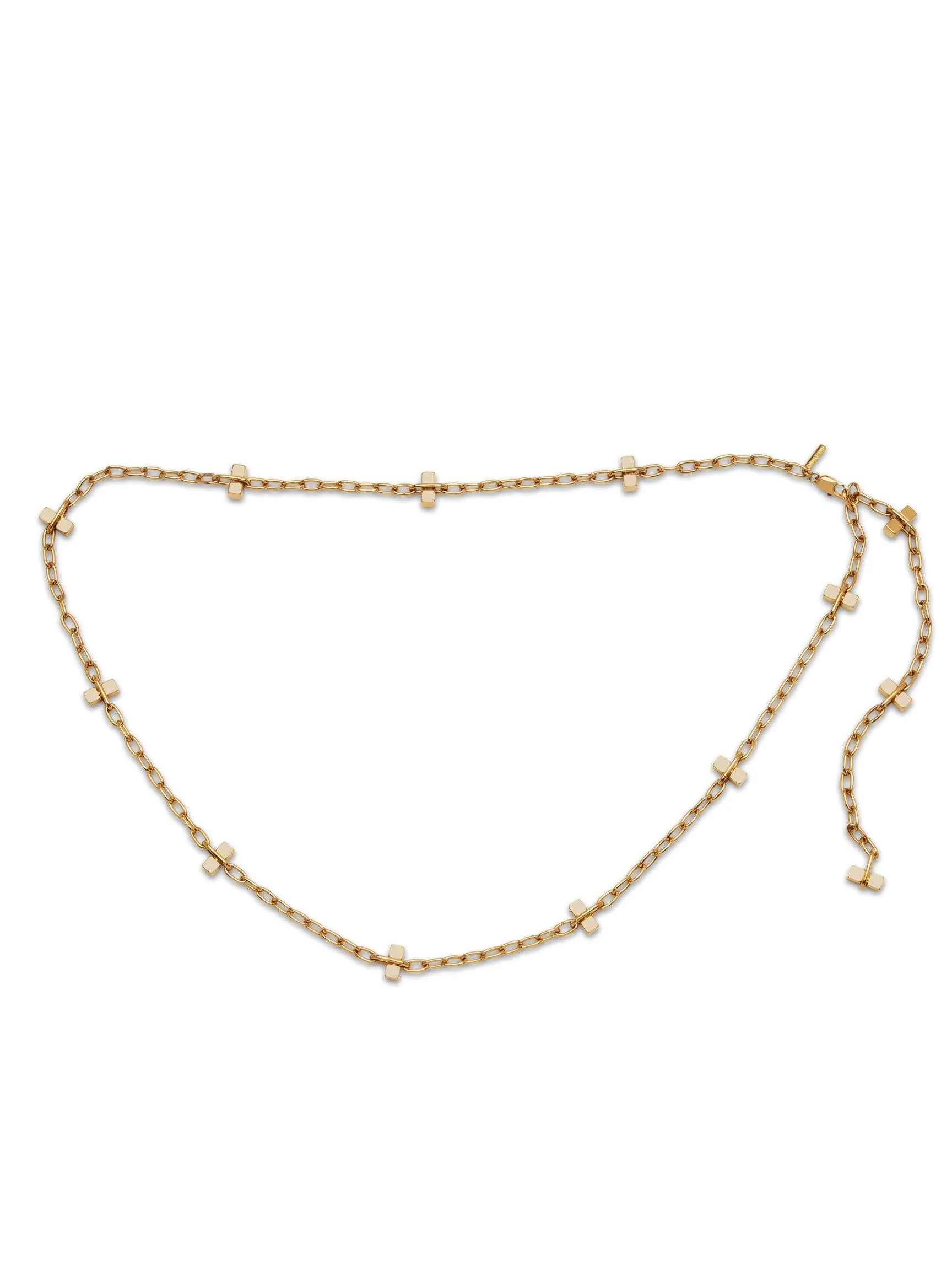 Gold Blockbuster Lite Long Necklace