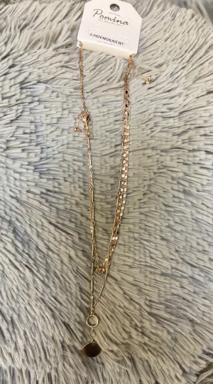 Gold Chain Coin Necklace